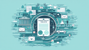 marriage certificate translation